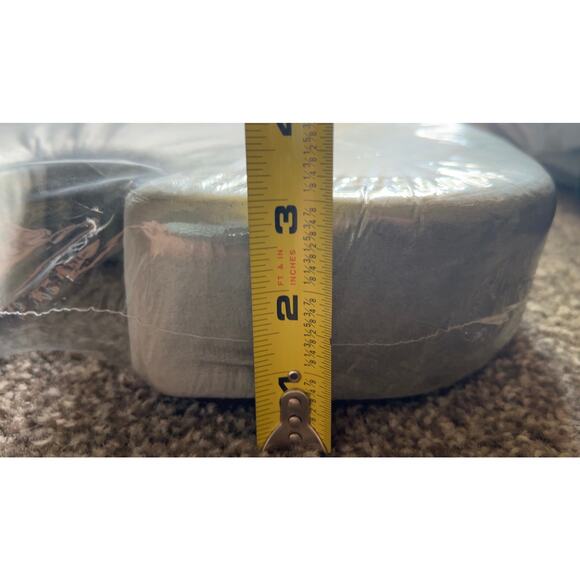 JEMS Gel Enhanced Memory Foam Seat Cushion Gray READ MY EXPERIENCE - Picture 4 of 4